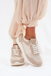 Beige Women's Sports Shoes Laaksona