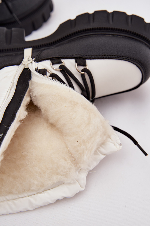 Children's White Snow Boots Adelisse