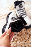 Children's fleece-lined boots White Doreen