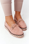 Loafers On A Platform Laura Messi 2284 Pink
