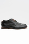 Men's Leather Black Livio Half Boots