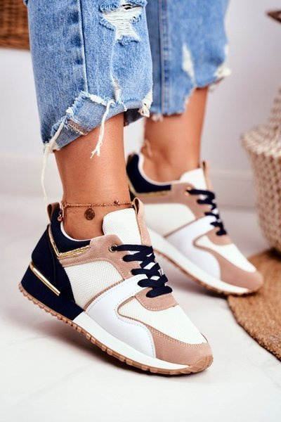 Women’s Sport Shoes Beige Gold Elements Clementine