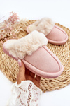 Children's Slippers with Pink Fur Befana