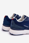 Buty Sportowe Męskie Granatowe Cross Jeans LL1R4051