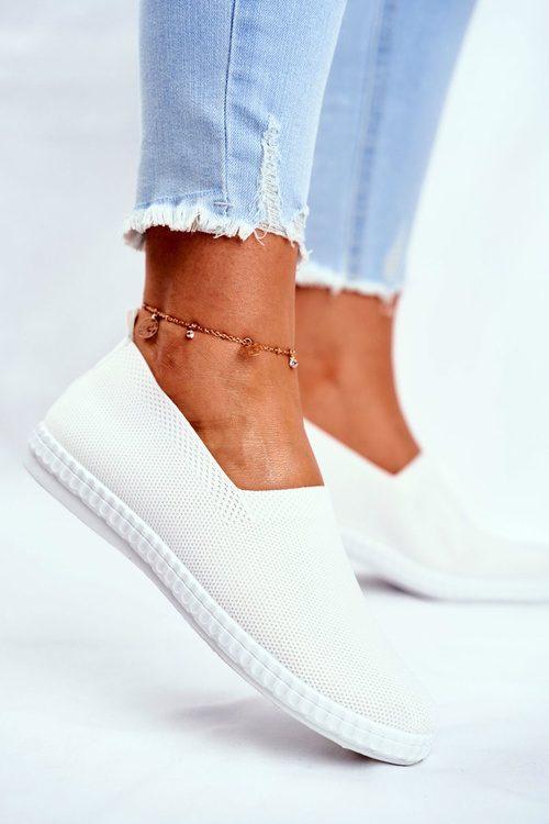 Women's Sneakers Slip-on White Grigio