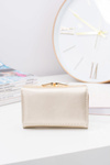 Small Women's Golden Big Wallet