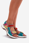 Leather Women's Sport Sandals McKeylor 95347 Multicolor