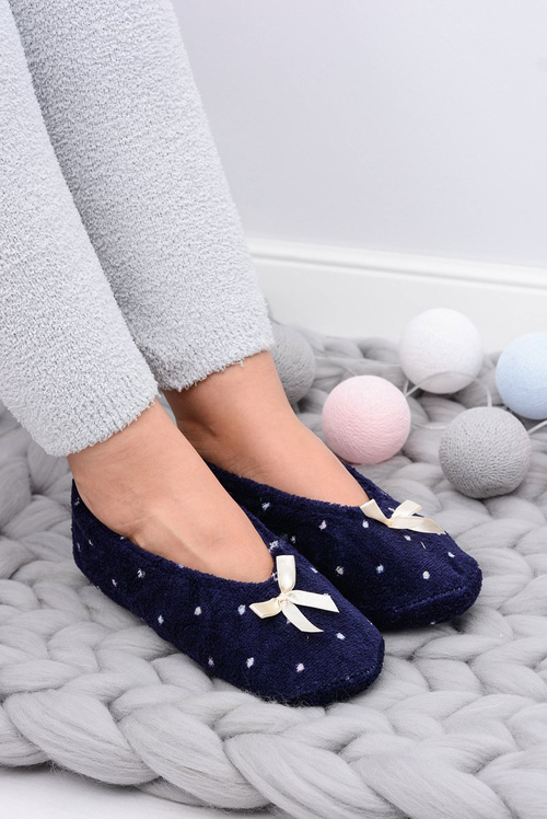 Women's Ballerina Slippers In Dots SOXO
