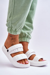 Foam Slide Sandals White Lirell