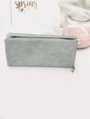 Large Women's Gray Wallet