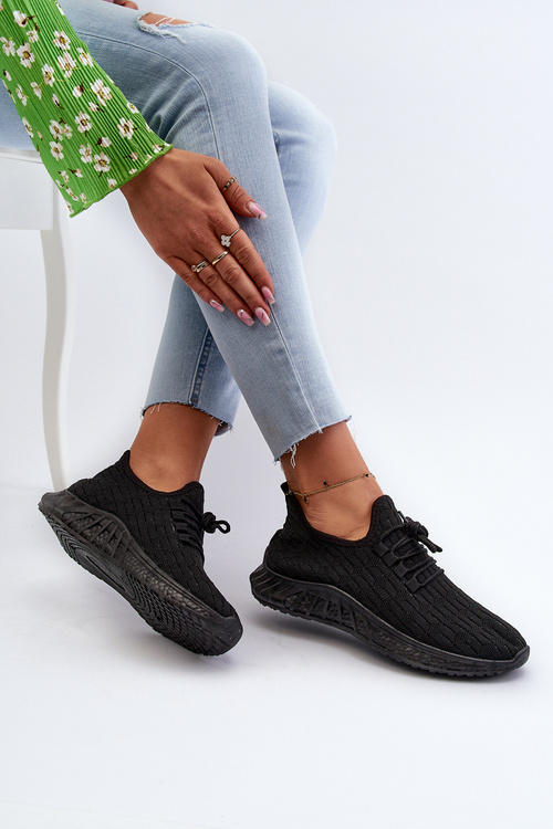 Black Lightweight Women's Sports Shoes Xalara