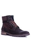 Neex Black Leather Warmed Men's Grigor Boots
