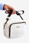 Crossbody Bag Made of Eco Leather NOBO BAGP990-K000 White