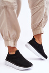 Women's Slip-on Sport Shoes Black Ferive