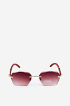 Women's UV400 Brown Sunglasses
