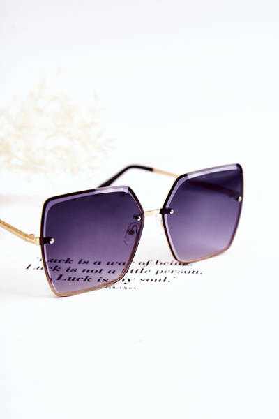 Big Square Sunglasses V180005 Navy