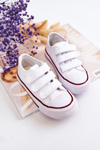 Children's Sneakers With Velcro White Bernie