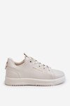 Women's Lace-up Sport Shoes Beige Mikaela