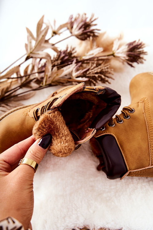 Children's Trapers Boots Camel Milos