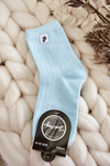 Youth Classic Striped Socks Light blue