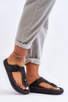 Women's Foam Flip Flops Black Apolla