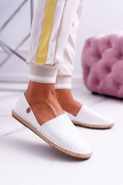 Espadryle Damskie Vices Białe 8455