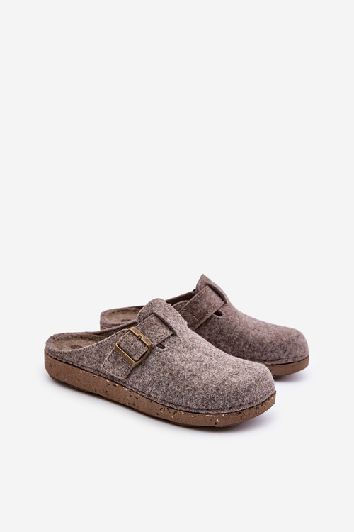 Men's Slippers With Buckle Preventive Slippers Inblu Beige MT000012