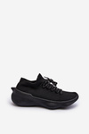 Women's Black Slip-On Sports Shoes Juhitha