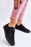 Women's Classic Sneakers Black Eleya