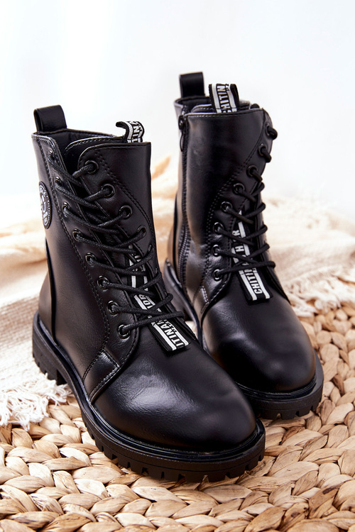 Children's Warm-up Booties Workers Black Rosalie