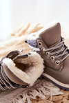 Children's Insulated Boots With Fur Grey Estee