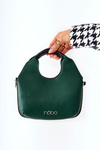 Women's Strap Handbag L2990 Nobo Black and Green