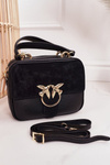 Leather Trunk Handbag VERA PELLE Black
