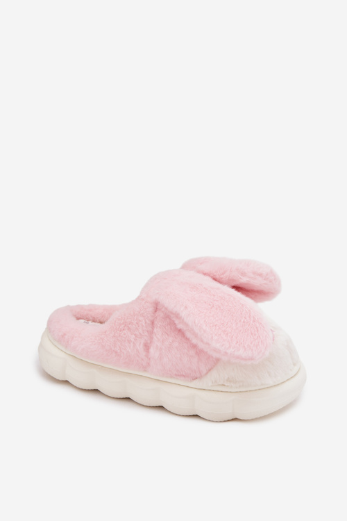 Furry Women's Slippers Bunny Pink Faylen