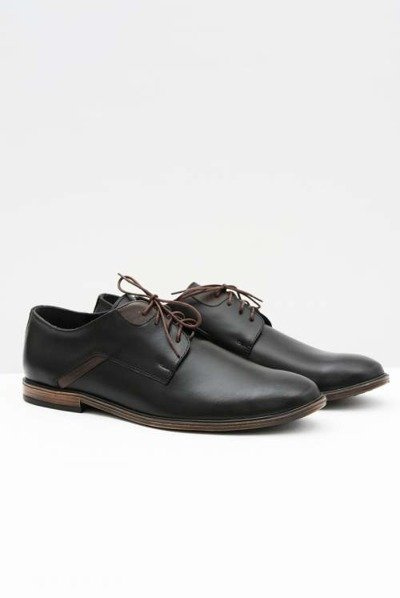 Men's Bednarek Elegant Leather Half Boots Black Edgardo