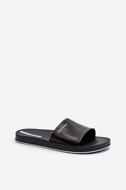 Klapki Męskie Gumowe Czarne 82832 Ipanema Slide Unisex