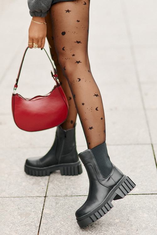 Ankle Boots Insulated With Zipper S.Barski HY42-975 Black