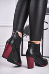Women’s Boots On High Heel Sergio Leone Black BT538