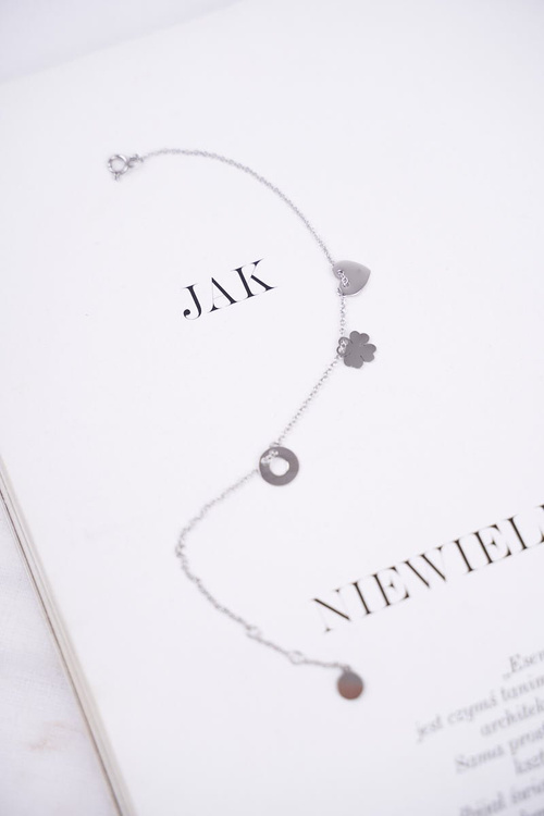 Women's Bracelet Celebrity Silver 3 Hangers Trio