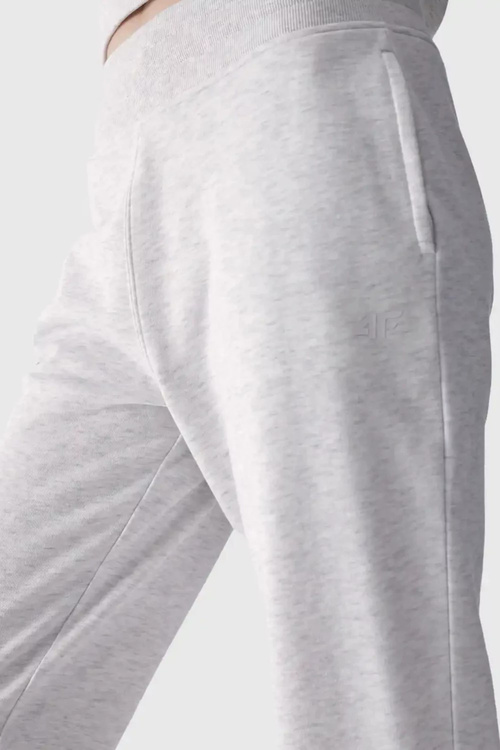 Womens Jogger Sweatpants 4F Gray 4FWMM00TTROF0945-27M