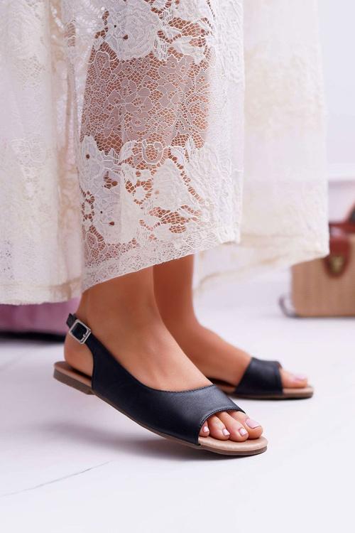 Women's Black Prius Sandals