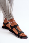 Women's Sport Sandals 4FRSS24FSANF054-23S Dark Grey
