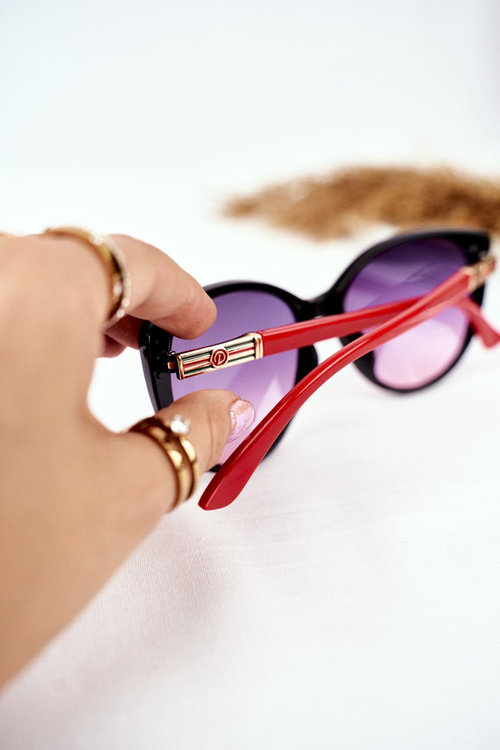 Women's Sunglasses Prius PR-V69 Black Pink Gradient