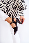 Women's Suede Sandals Black Veneta
