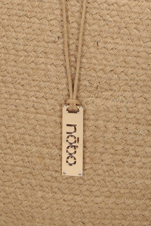 Torebka Plażowa Koszyk NOBO XP0400-C003 Beżowo-Pomarańczowa