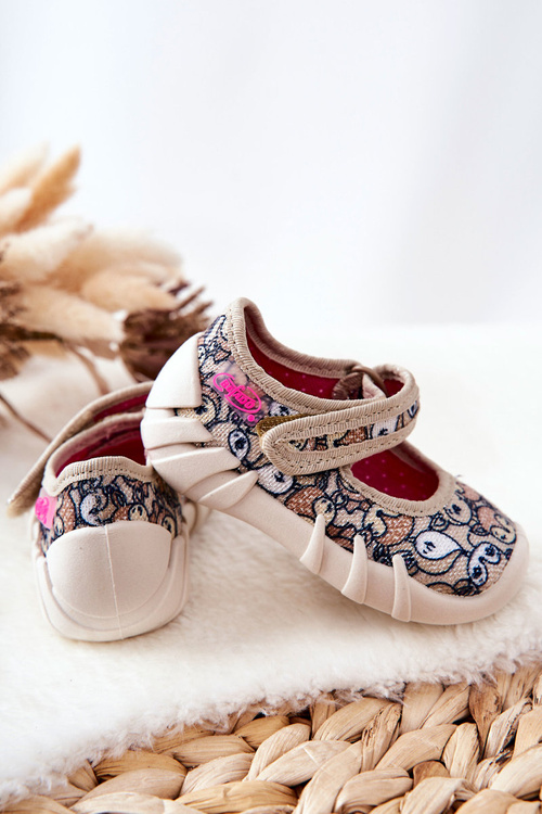 Flip-flops Ballerinas Befado Deer 109P240 Beige