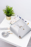 Monnari Silver Stylish Handbag Letterpack