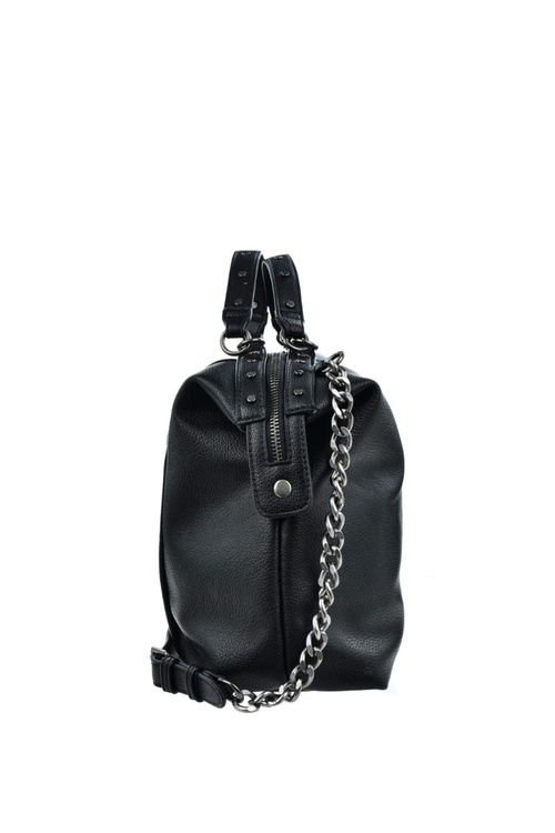 Eco Leather Bag With Chain Big Star OO574020 Black