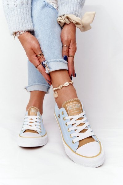 Classic Women's Sneakers BIG STAR HH274457 Blue