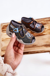 Children's Sandals slippers Befado Traktorek 217P111 Dark grey